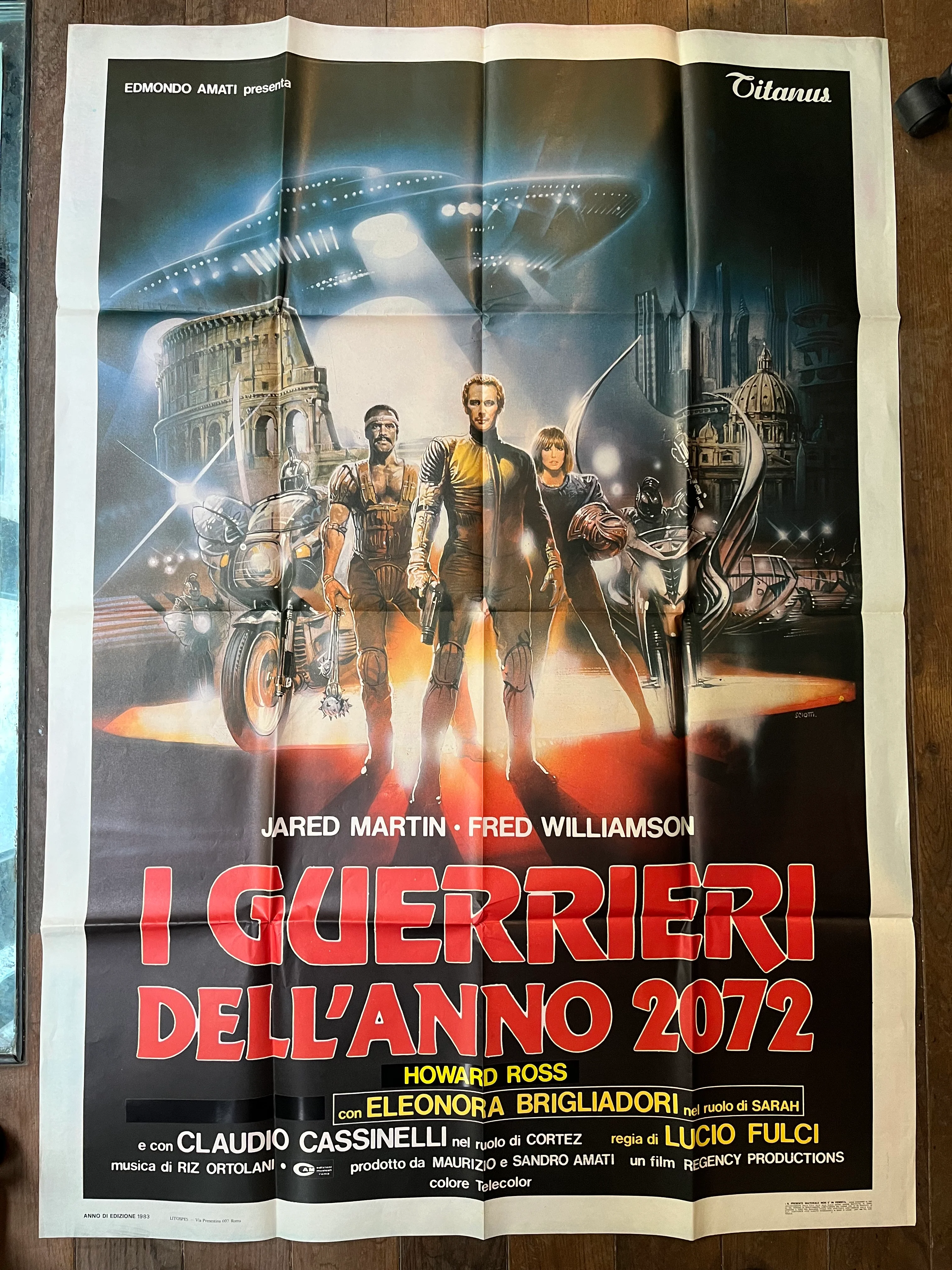Affiche 2072, Les Mercenaires du futur