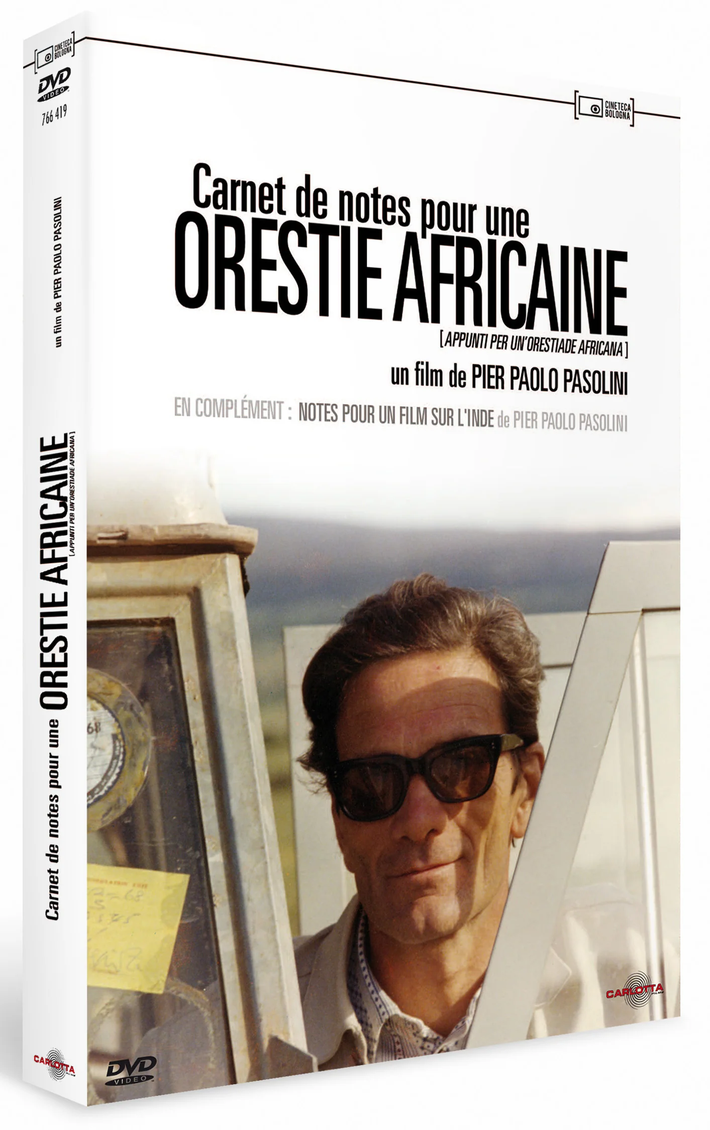 Carnet de notes pour une orestie africaine de Pier Paolo Pasolini - DVD