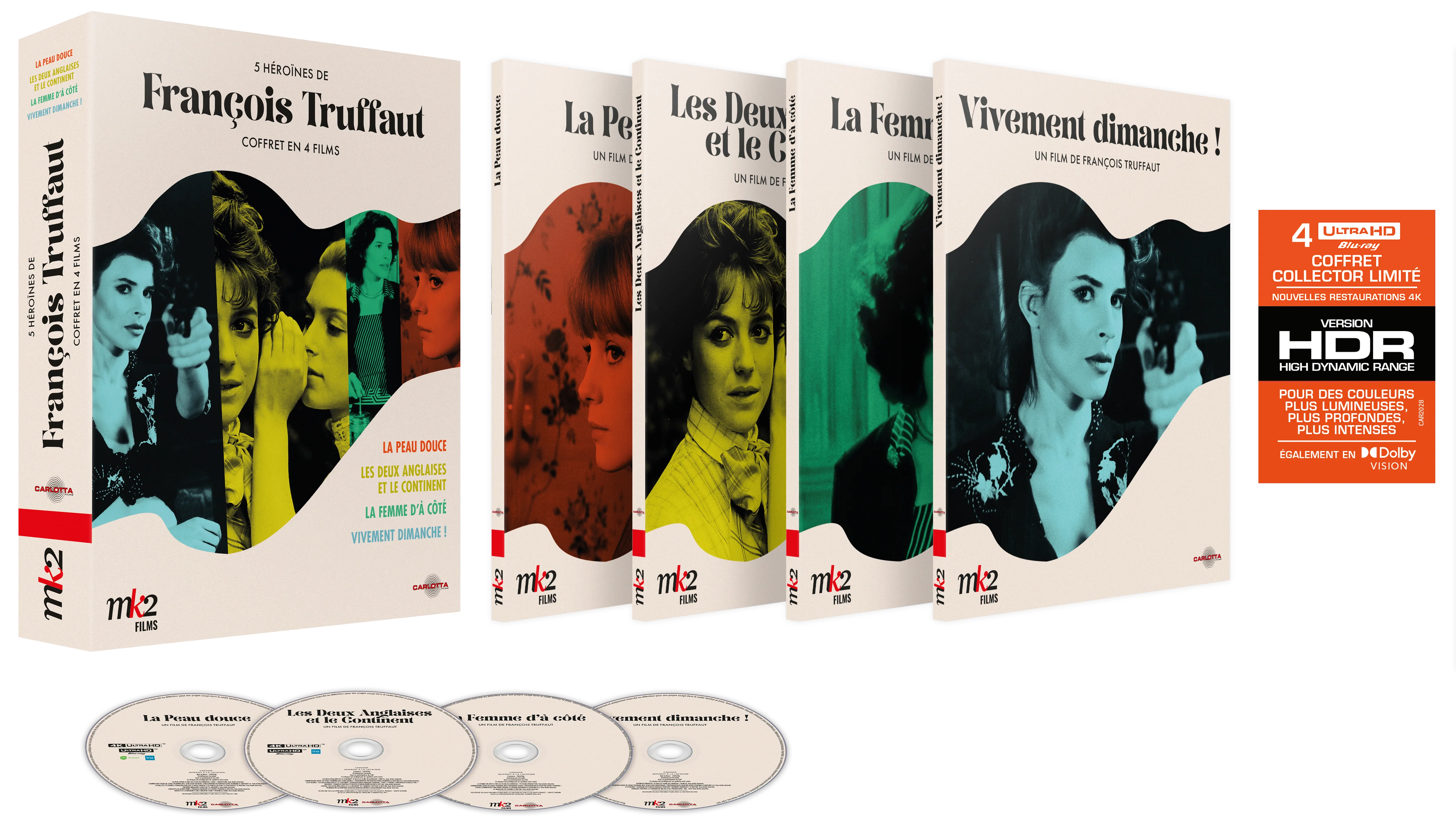 Coffret 5 Héroïnes de François Truffaut - Image 2