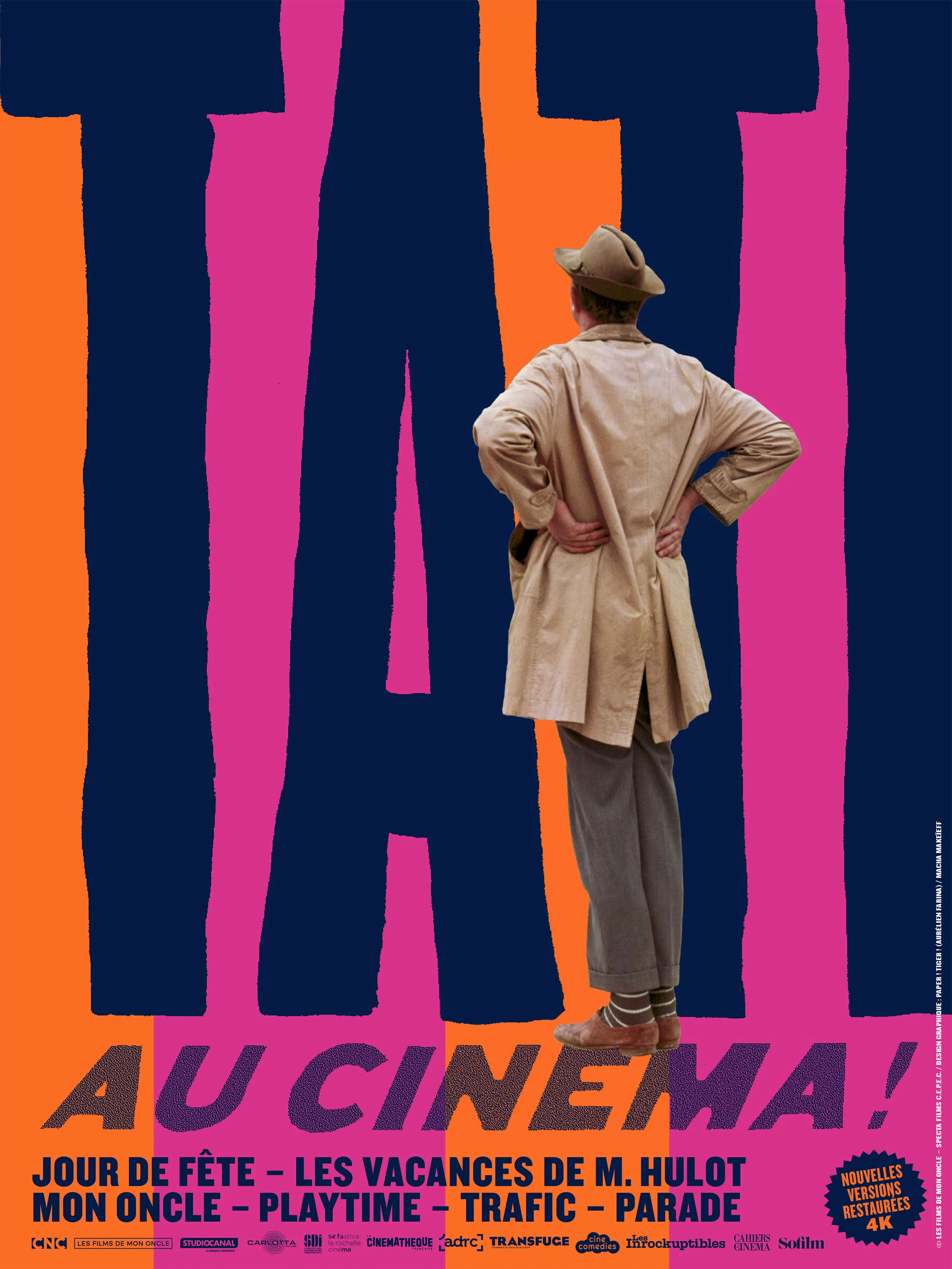 Événement Jacques Tati - Affiche