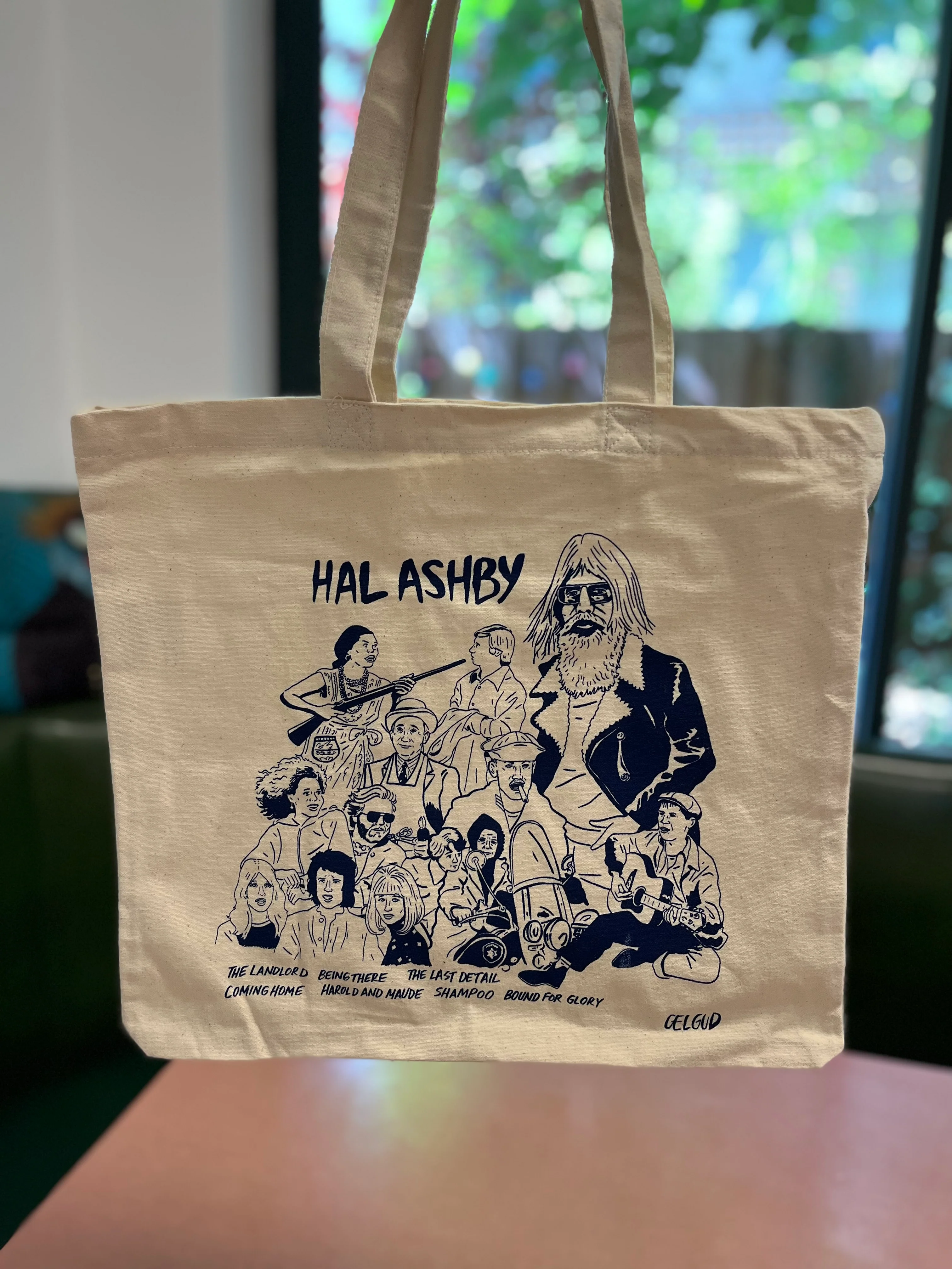 Hal Ashby - Tote bag Collector par Nathan Gelgud - Image 2