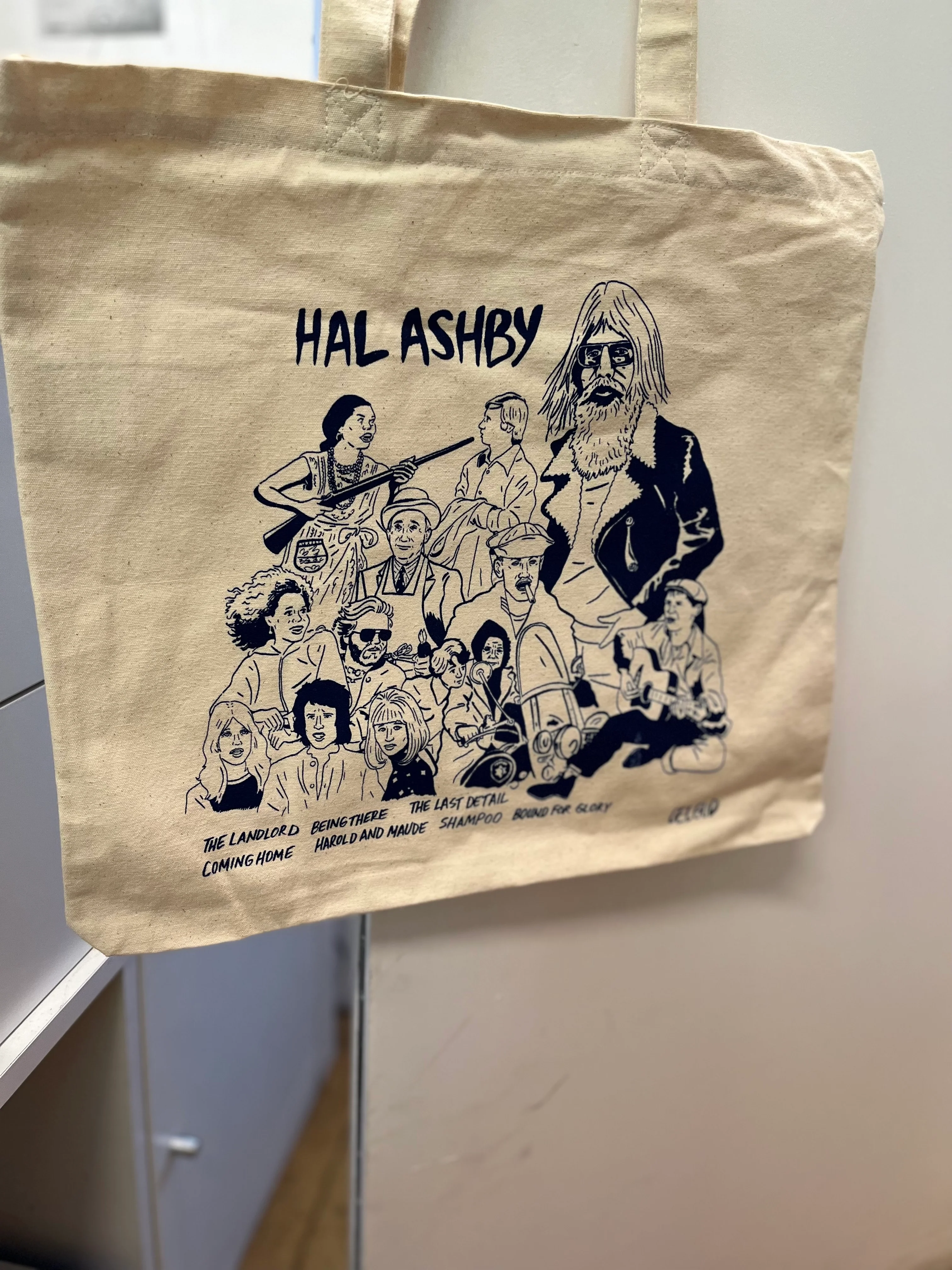 Hal Ashby - Tote bag Collector par Nathan Gelgud - Image 3
