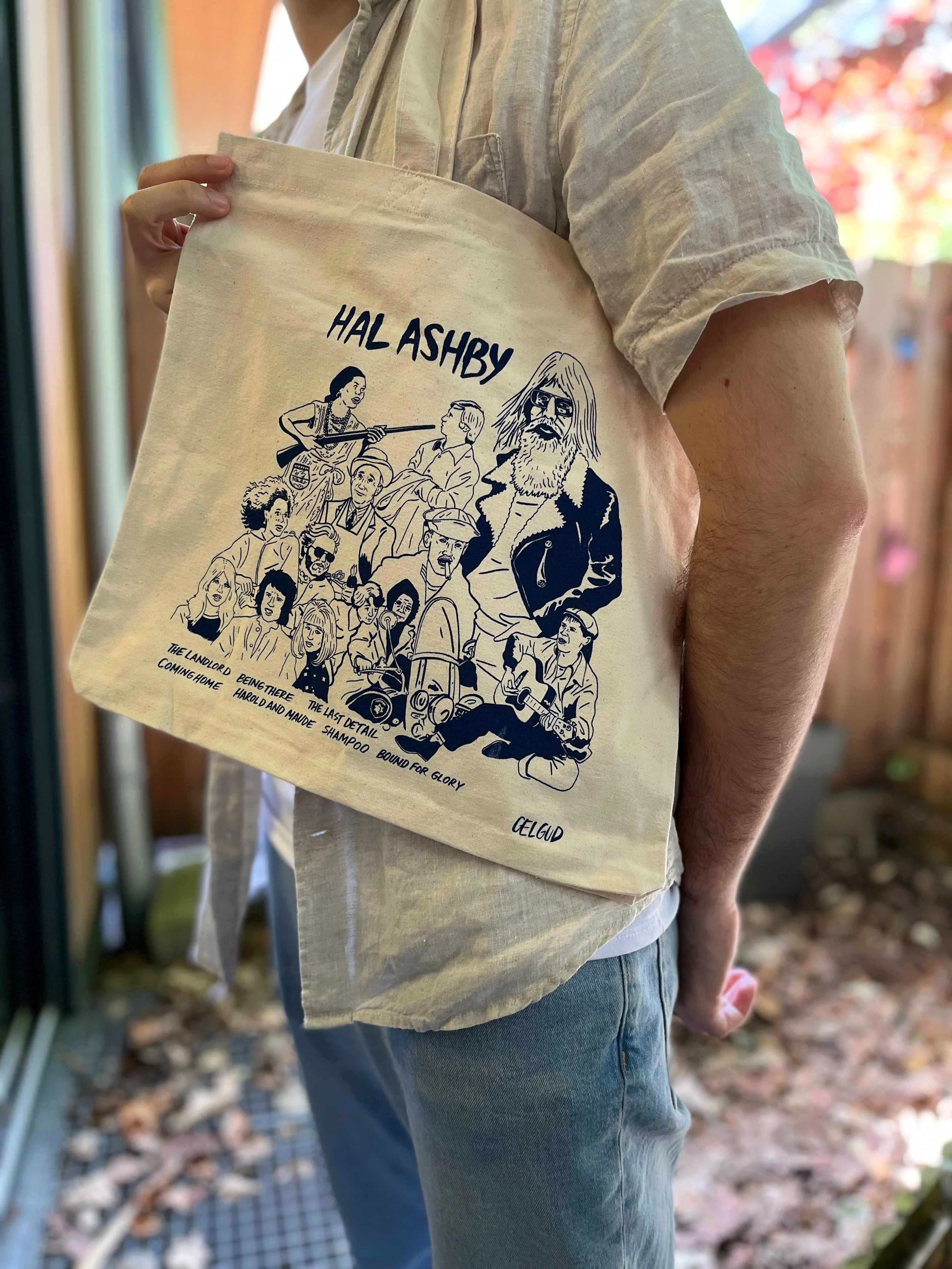 Hal Ashby - Tote bag Collector par Nathan Gelgud - Image 4