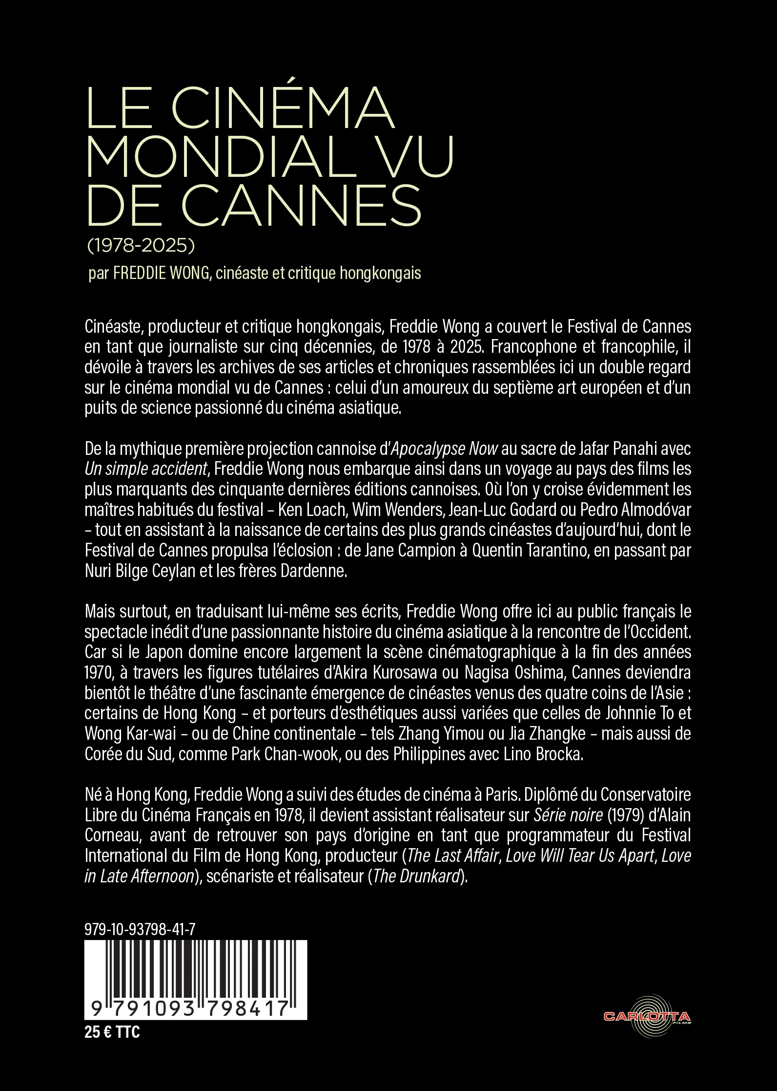 Le cinéma mondial vu de Cannes - Livre - Image 3
