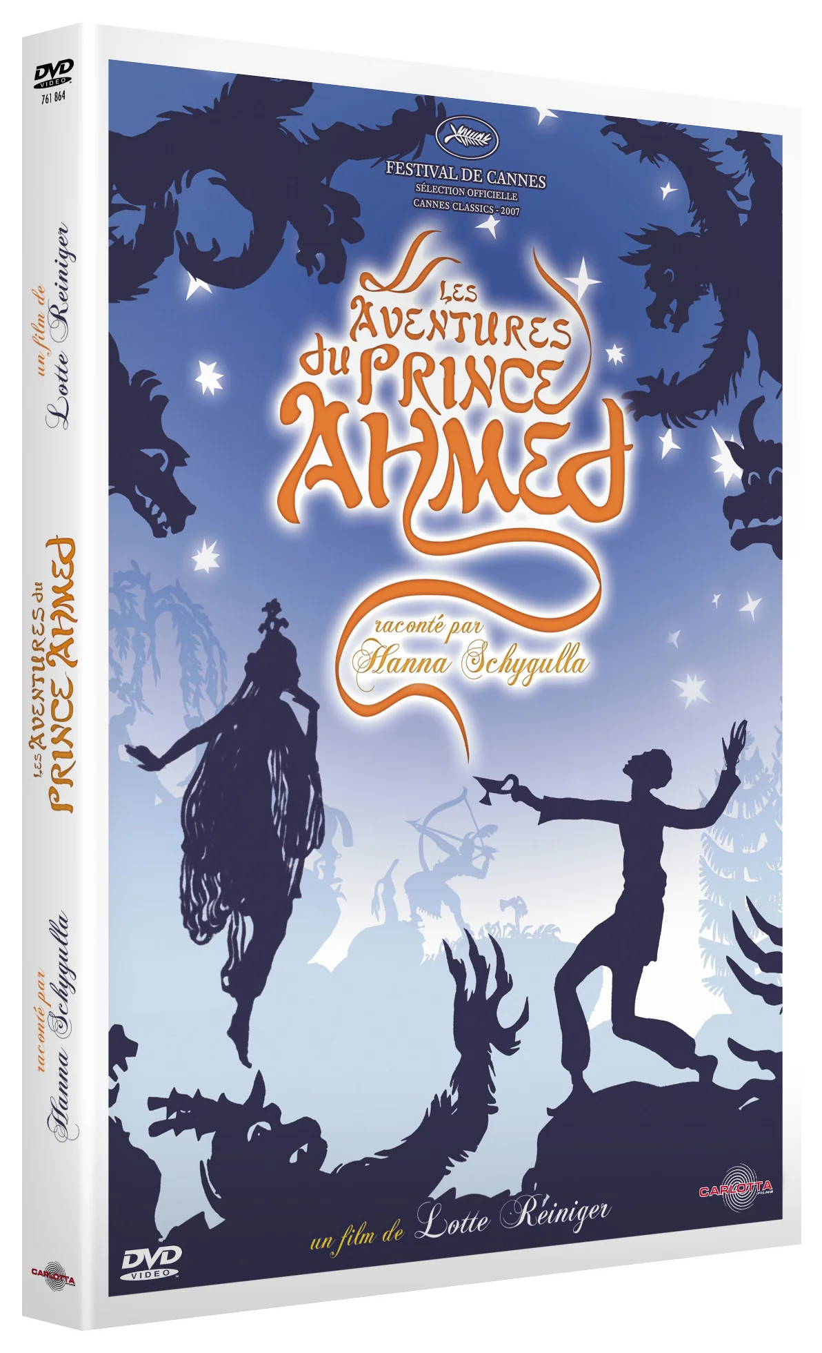 Les Aventures du prince Ahmed de Lotte Reiniger - DVD