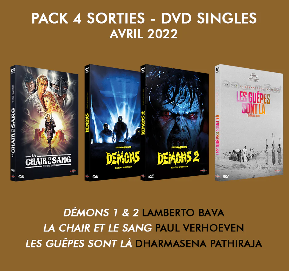 Pack Mensuel Avril 2022 - DVD singles