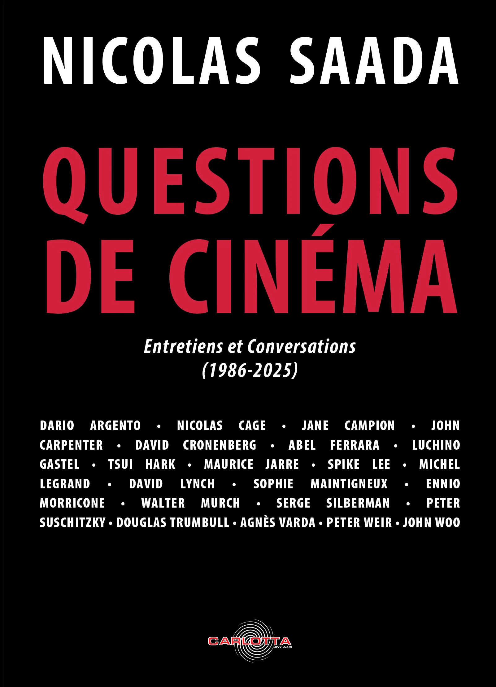 Questions de cinéma 2 par Nicolas Saada - Livre - Image 2